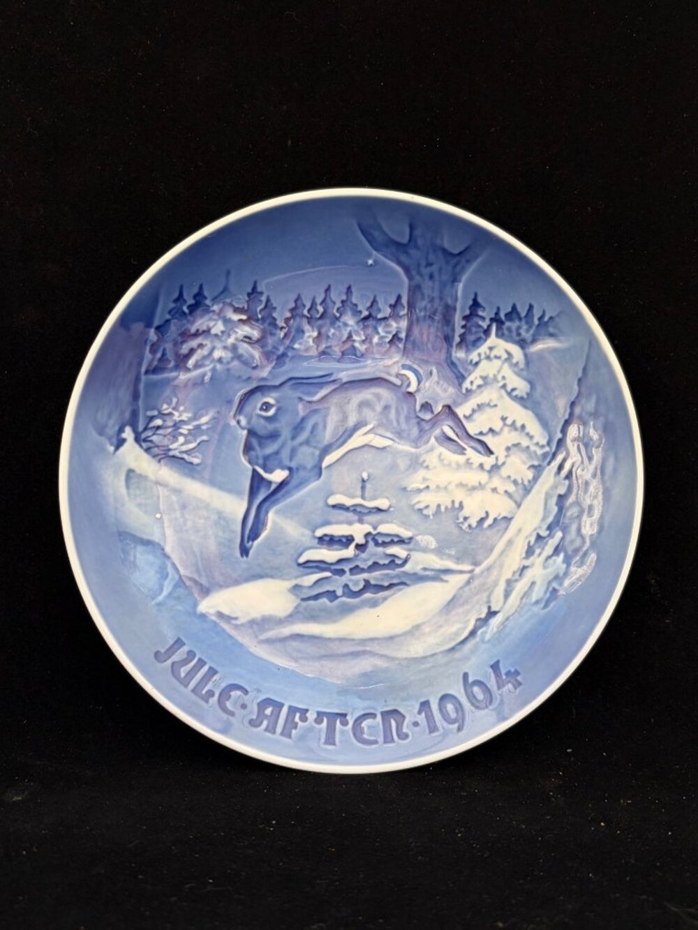 Vintage Bing and Grondahl Jule After Christmas Plate 1964 - Grantræet Denmark